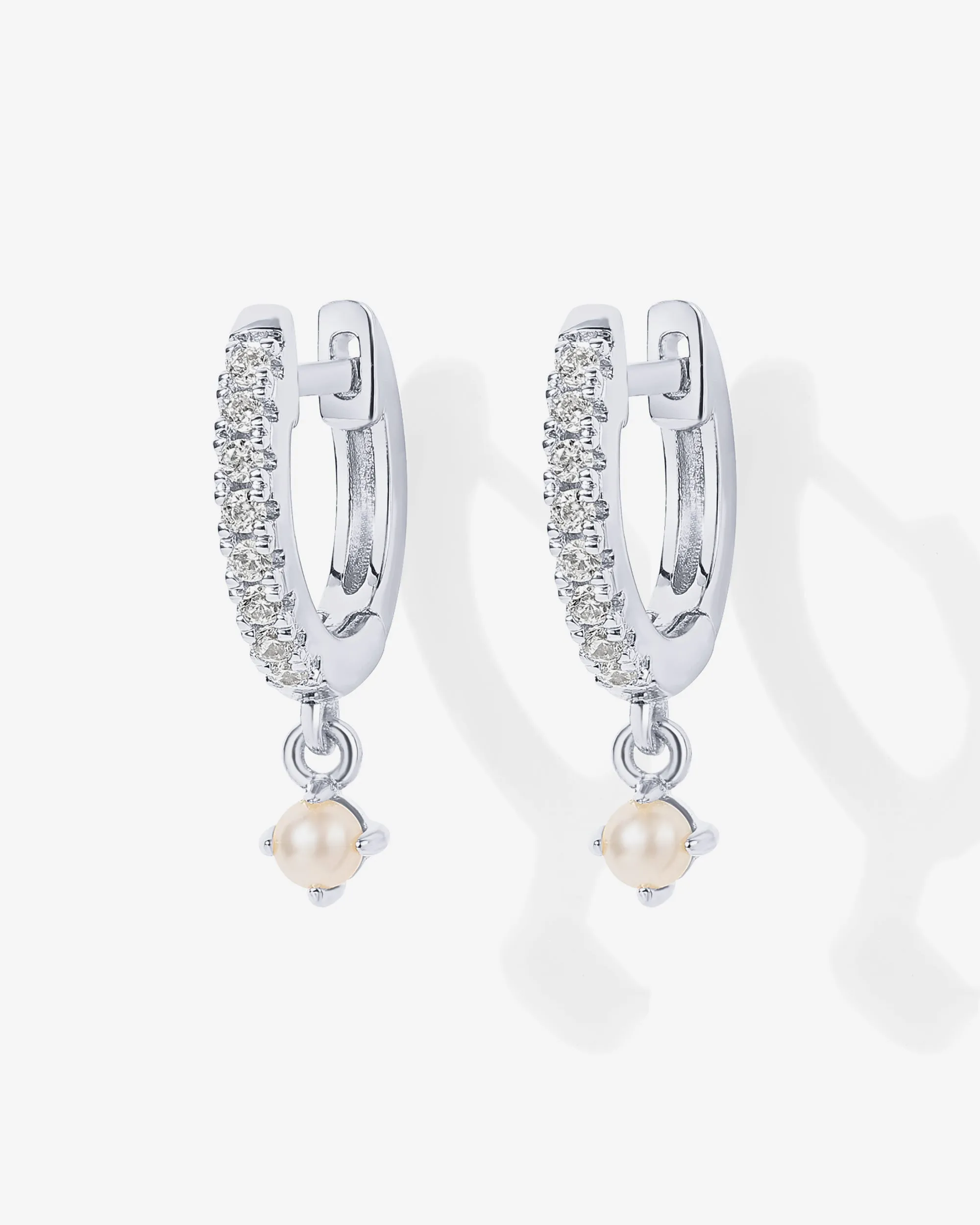 Freshwater Pearl Huggies