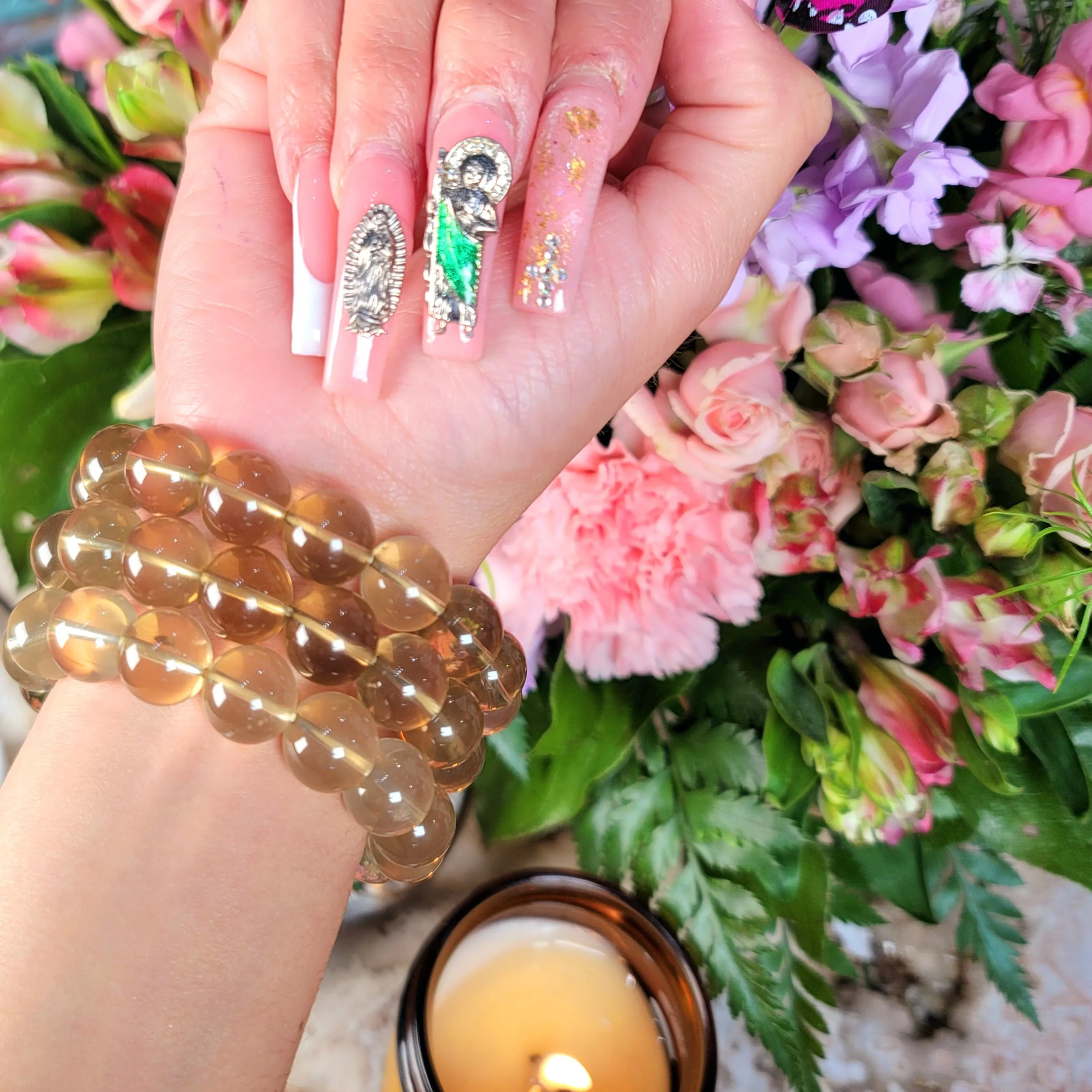 Star Citrine Bracelet for Abundance and Fulfilling Your Destiny